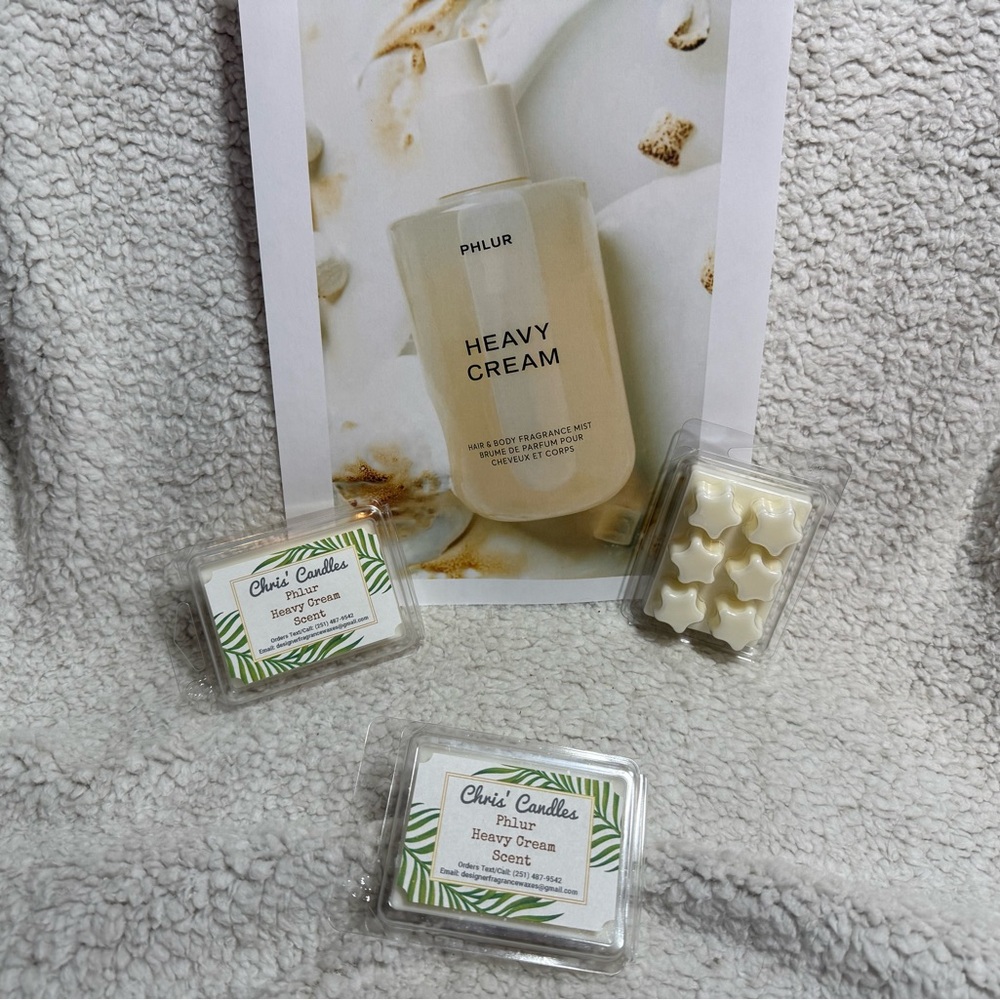 3 Packs Phlur Heavy Cream Scent Wax Melts